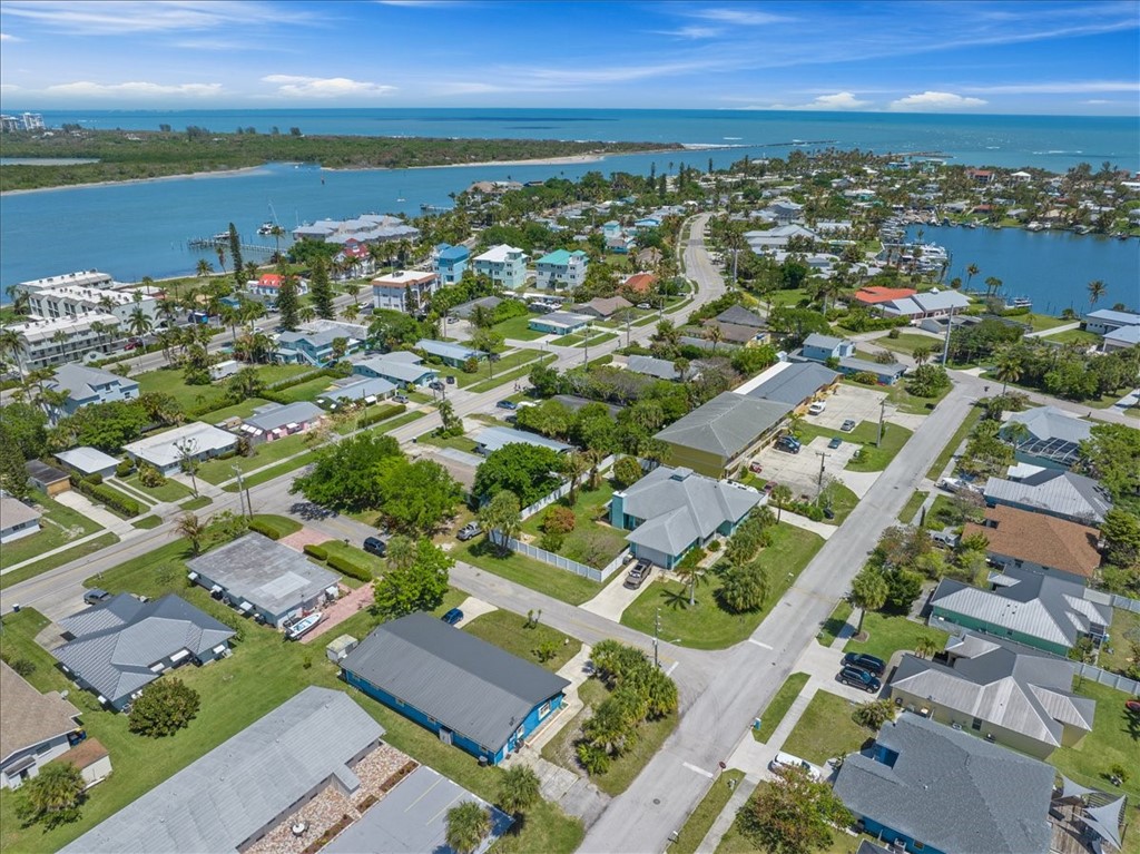 221 Balboa Street, Unit A Fort Pierce, FL 34949 - Photo 34 of 36 an aerial view of residential houses with outdoor space