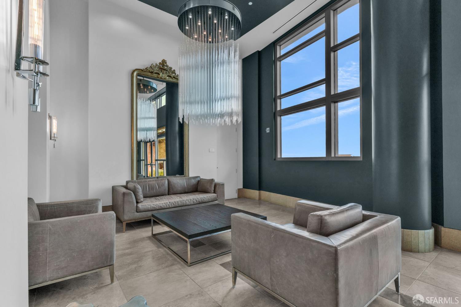 1 Mandalay Place, Unit 908 South San Francisco, CA 94080 - Photo 32 of 40 a living room with furniture and a large window