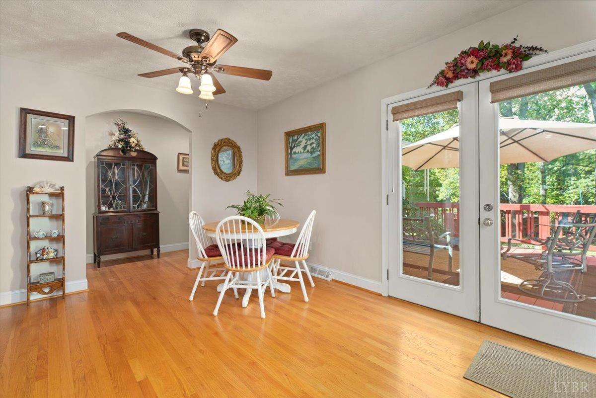 159 Blue Ridge Lane Amherst, VA 24521 - Photo 17 of 71 a view of a dining room with furniture window and outside view