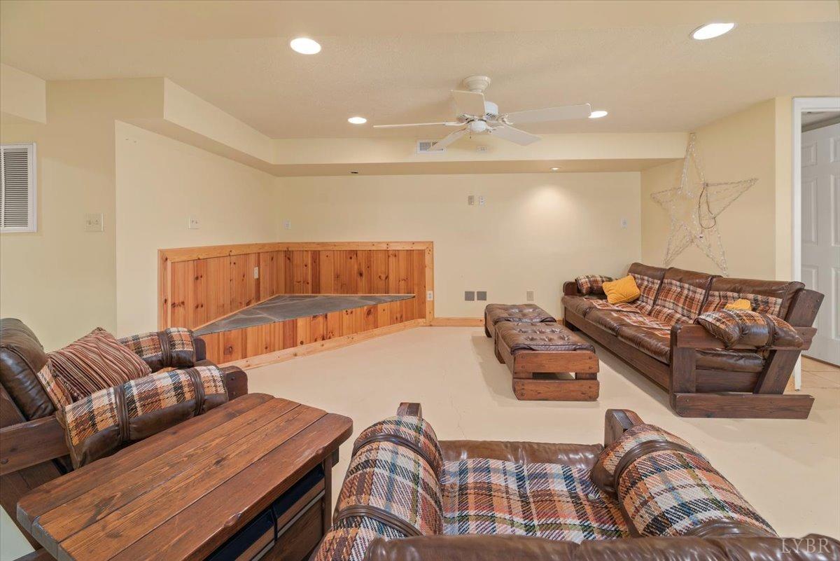 159 Blue Ridge Lane Amherst, VA 24521 - Photo 37 of 71 a bedroom with furniture and a couch