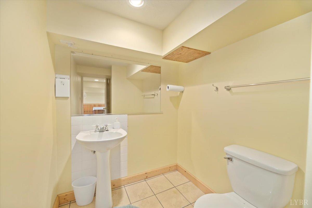 159 Blue Ridge Lane Amherst, VA 24521 - Photo 41 of 71 a bathroom with a sink a toilet and shower