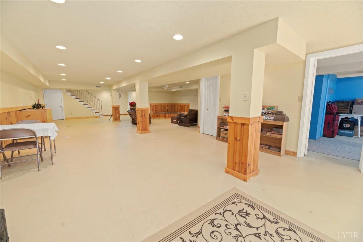 159 Blue Ridge Lane Amherst, VA 24521 - Photo 45 of 71 a view of a kitchen with furniture and a refrigerator
