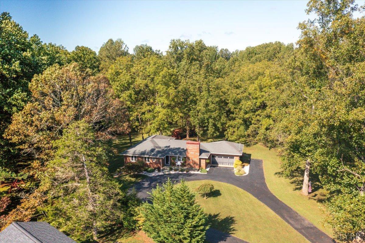 159 Blue Ridge Lane Amherst, VA 24521 - Photo 55 of 71 a view of a swimming pool with a yard and mountain view