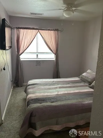 a view of empty space with trees