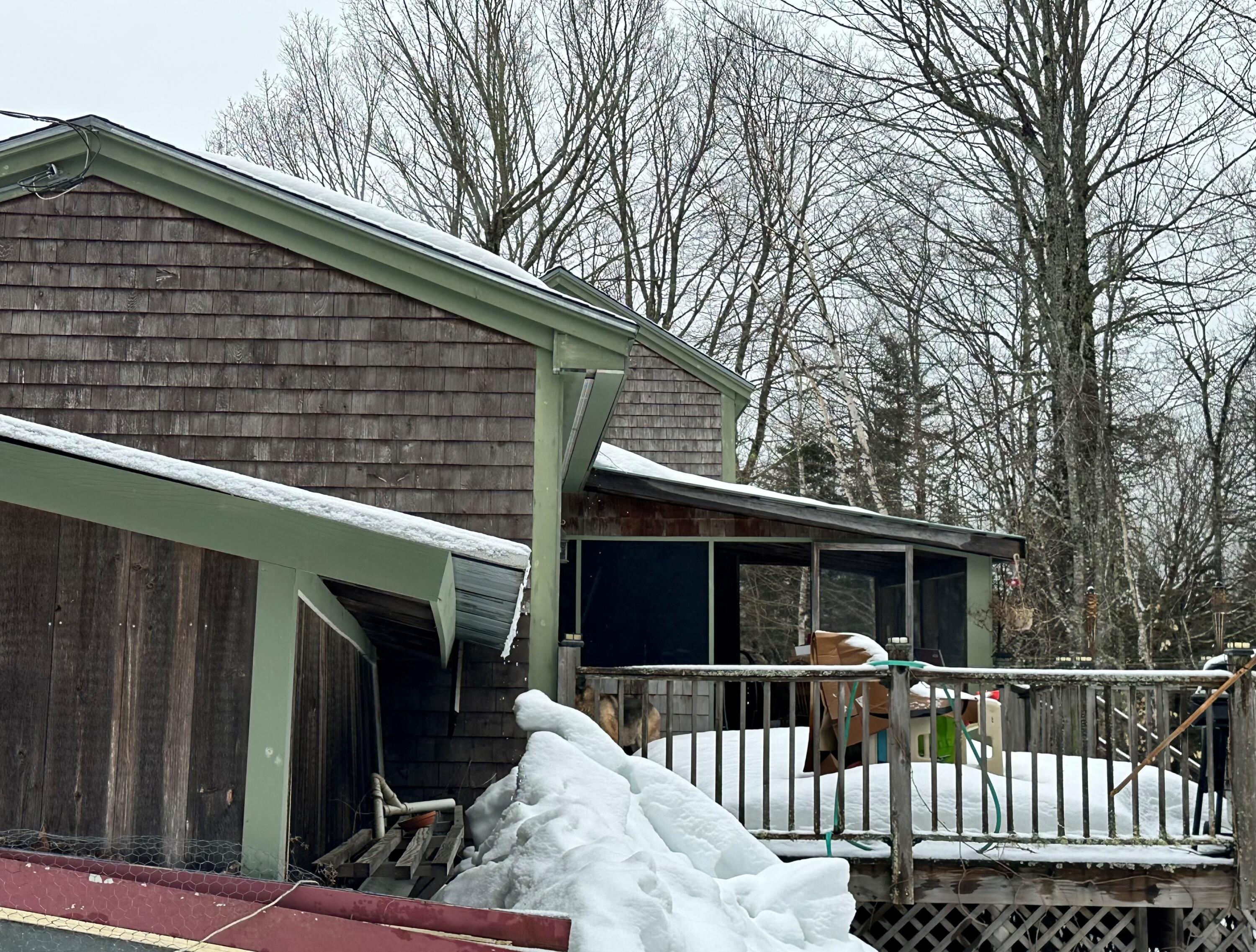 96 Webb Road Thorndike, ME 04986 - Photo 26 of 43 Deck off family room