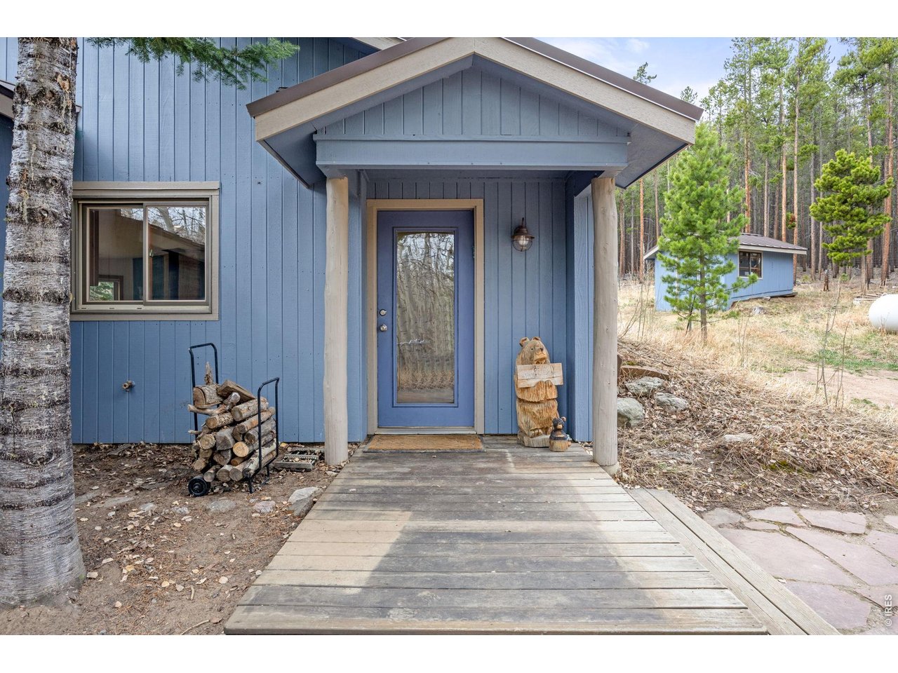 438 North County Road Rollinsville, CO 80474 - Photo 11 of 50 Covered front entry