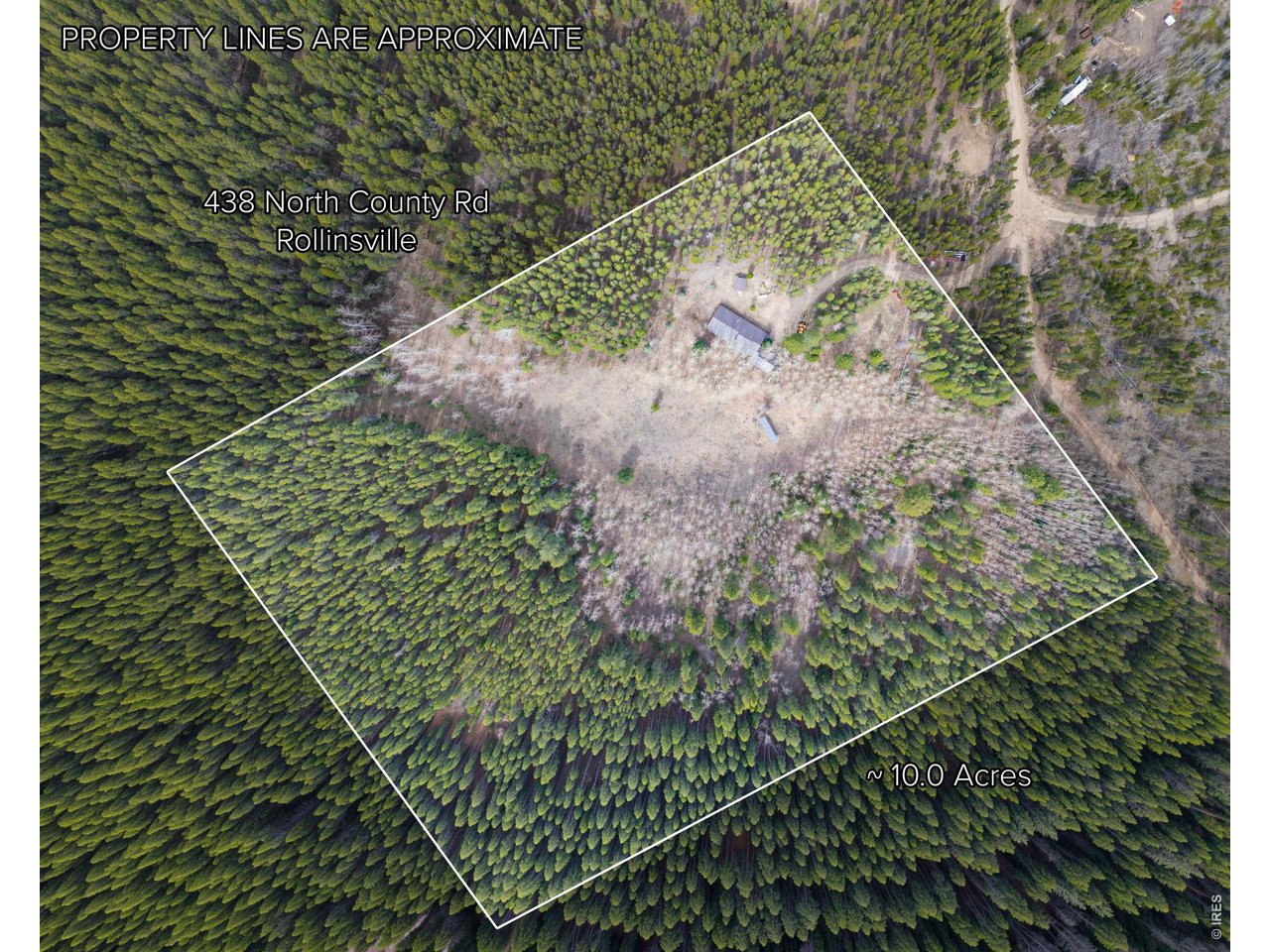 438 North County Road Rollinsville, CO 80474 - Photo 8 of 50 Flat 10 acre parcel offers a diversity of forest and meadow