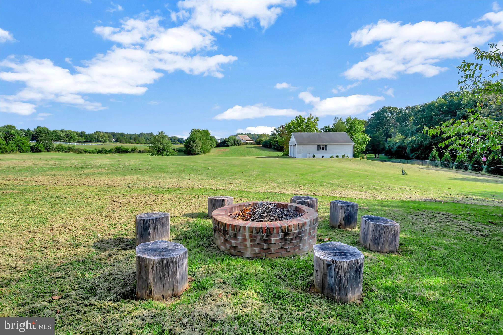 27537 Mine Run Road Rhoadesville, VA 22542 - Photo 47 of 94 Firepit in Backyard
