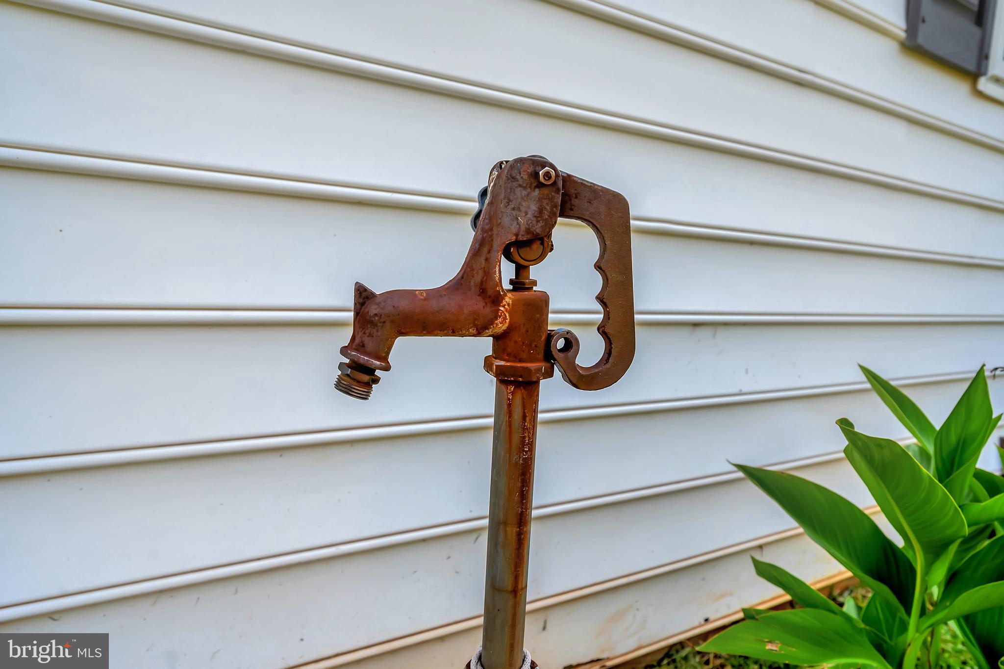 27537 Mine Run Road Rhoadesville, VA 22542 - Photo 56 of 94 Functional Well Water Pump Outside Detached Garage