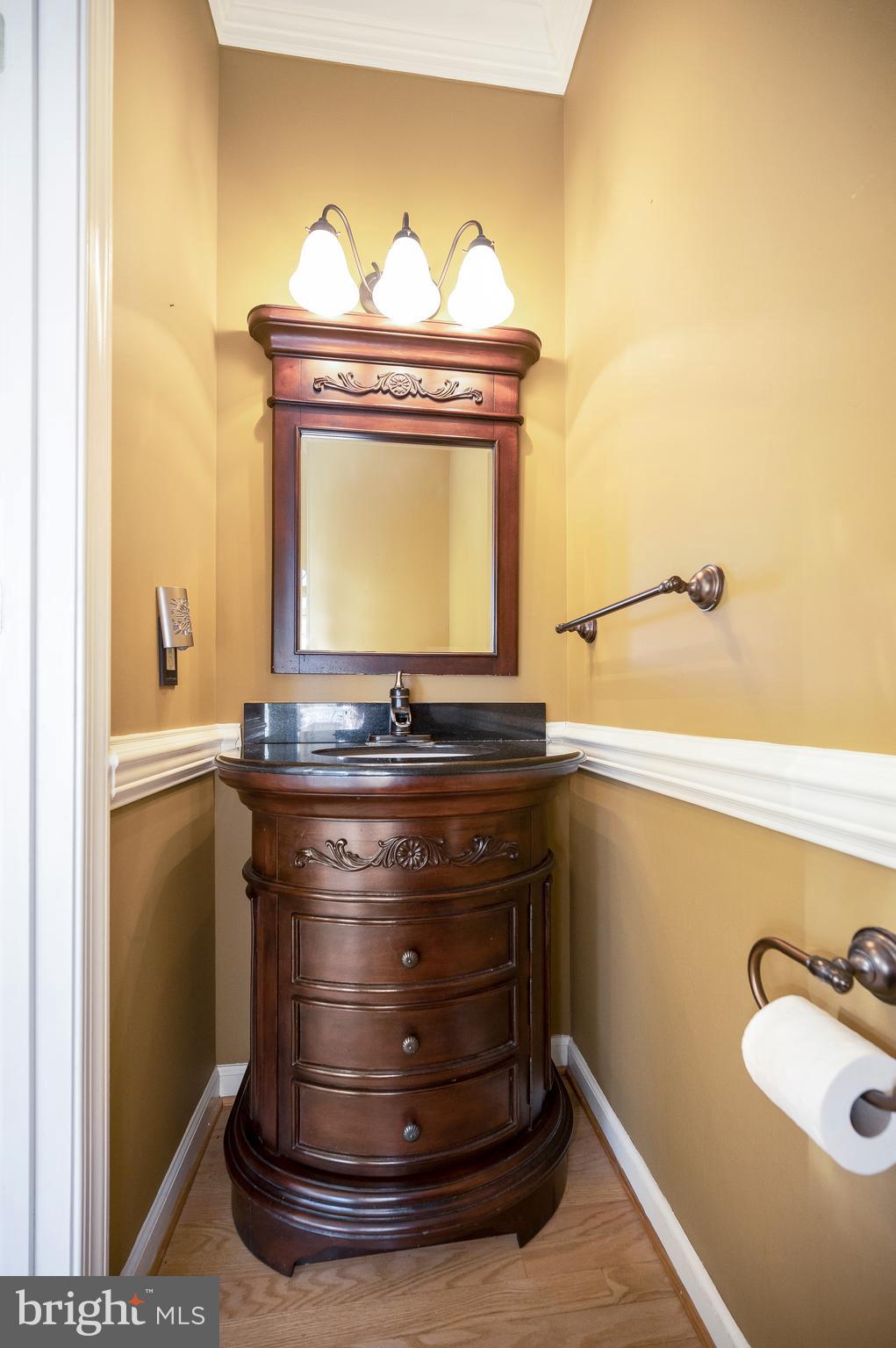 27537 Mine Run Road Rhoadesville, VA 22542 - Photo 64 of 94 Main Level Half Bath Sink and Cabinet