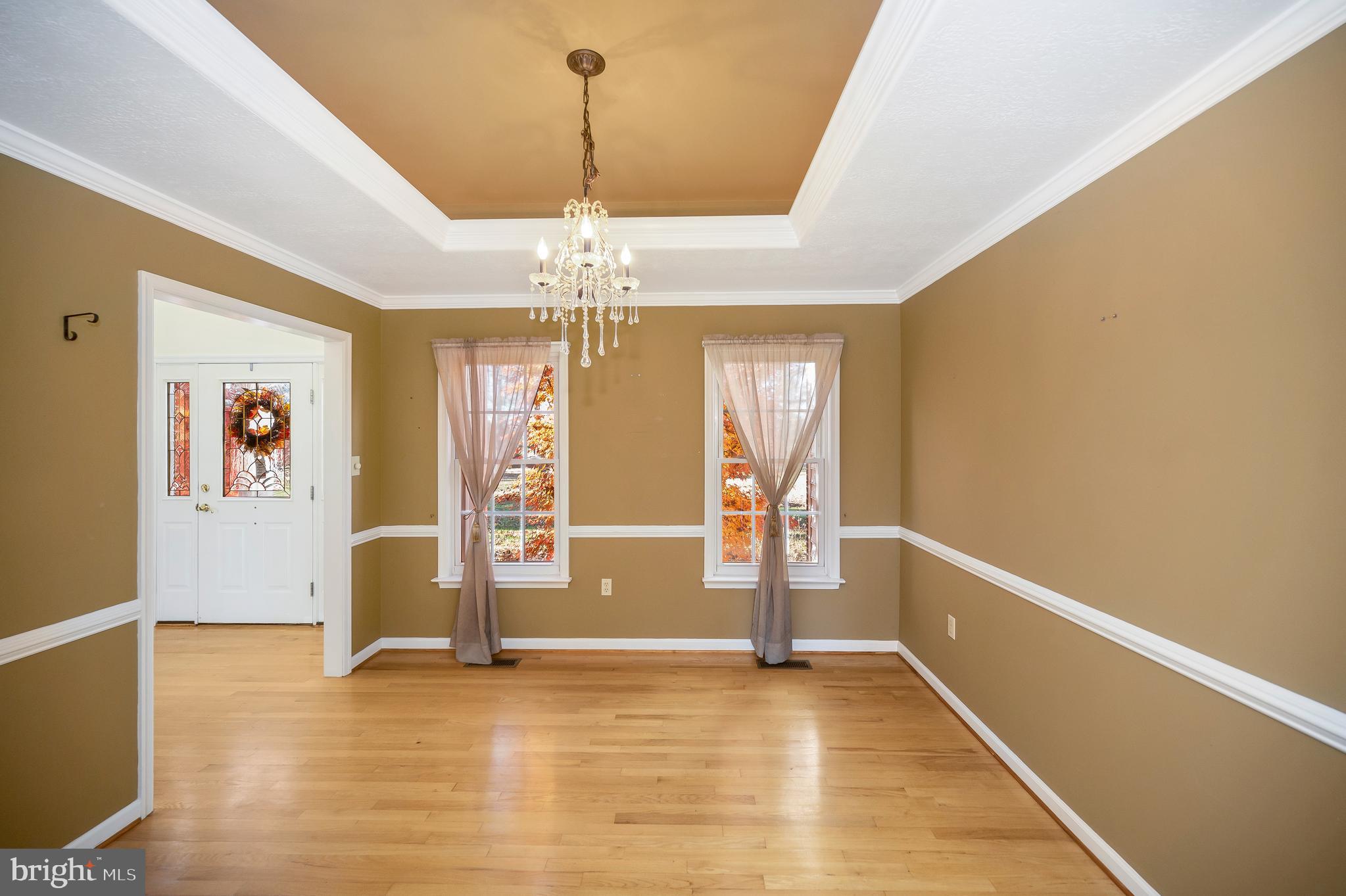 27537 Mine Run Road Rhoadesville, VA 22542 - Photo 66 of 94 Main Level Dining Room with Lighted Tray Ceiling