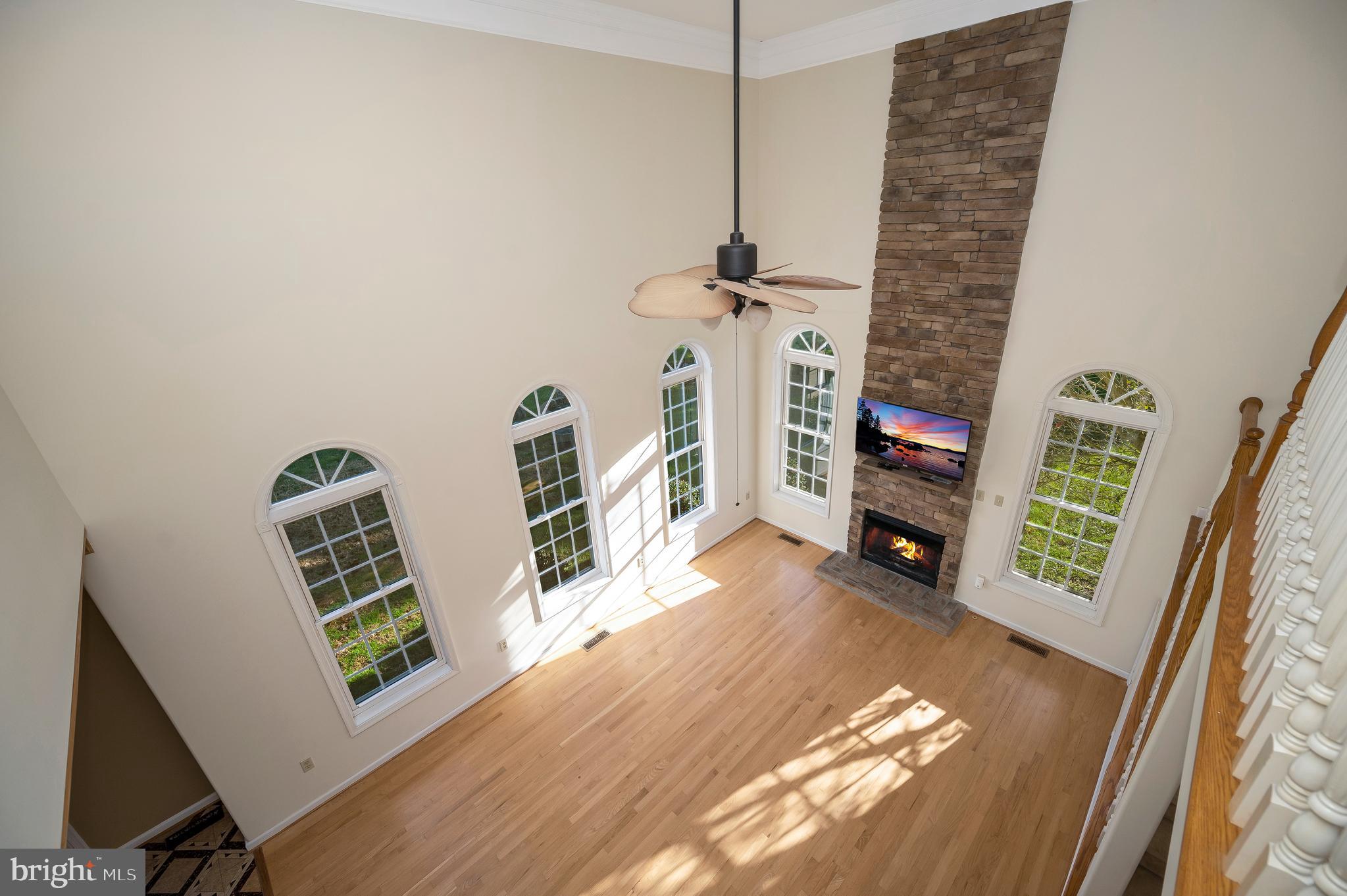 27537 Mine Run Road Rhoadesville, VA 22542 - Photo 67 of 94 Looking Down into Main Level Family Room Photo 1