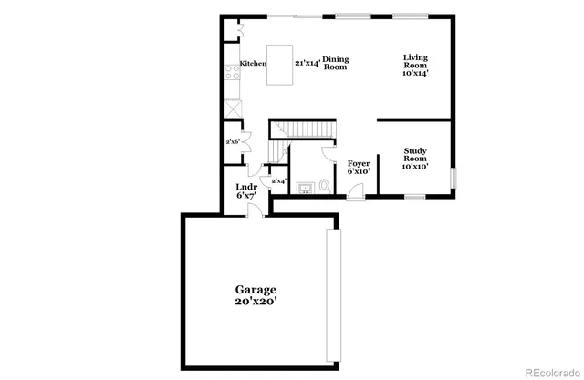 a picture of a floor plan