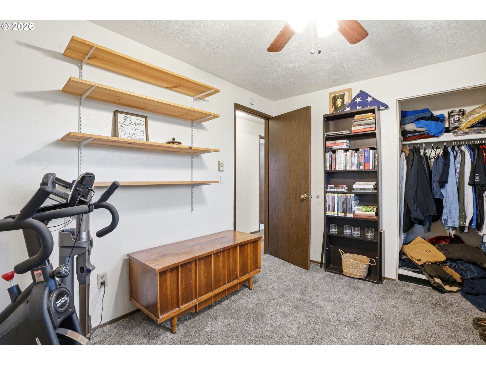 224 6th Street Dayton, OR 97114 - Photo 19 of 37 a view of a room with gym equipment