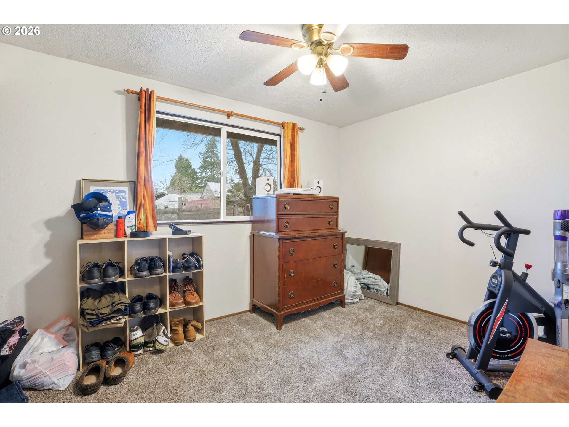 224 6th Street Dayton, OR 97114 - Photo 20 of 37 a view of a workspace with furniture and a window