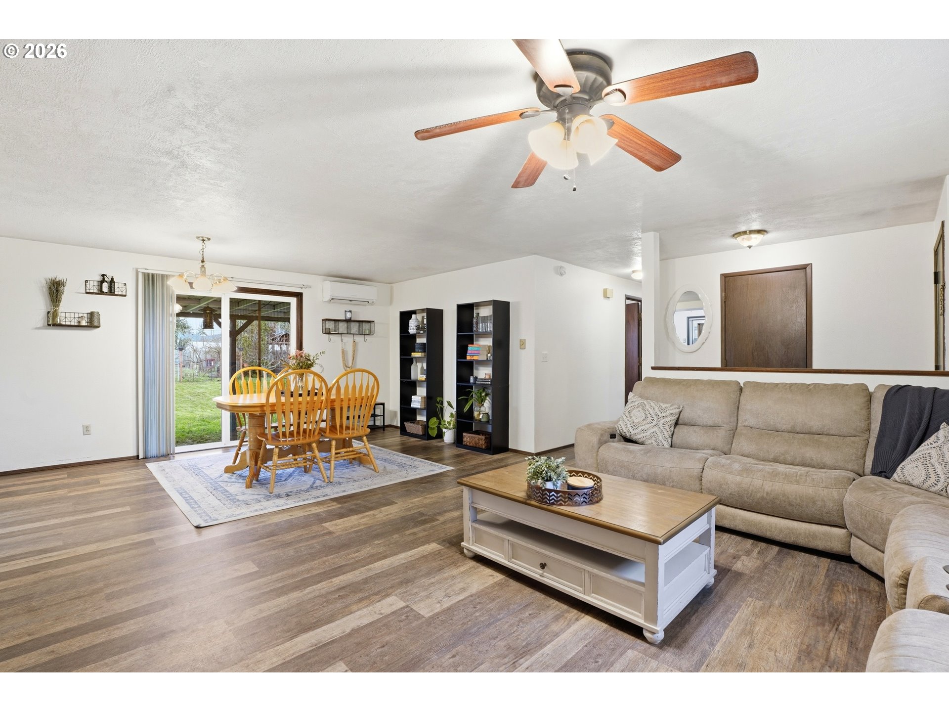 224 6th Street Dayton, OR 97114 - Photo 4 of 37 a living room with furniture and wooden floor