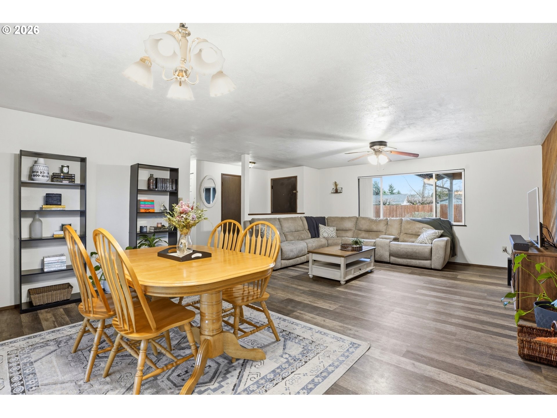 224 6th Street Dayton, OR 97114 - Photo 6 of 37 a living room with furniture and wooden floor