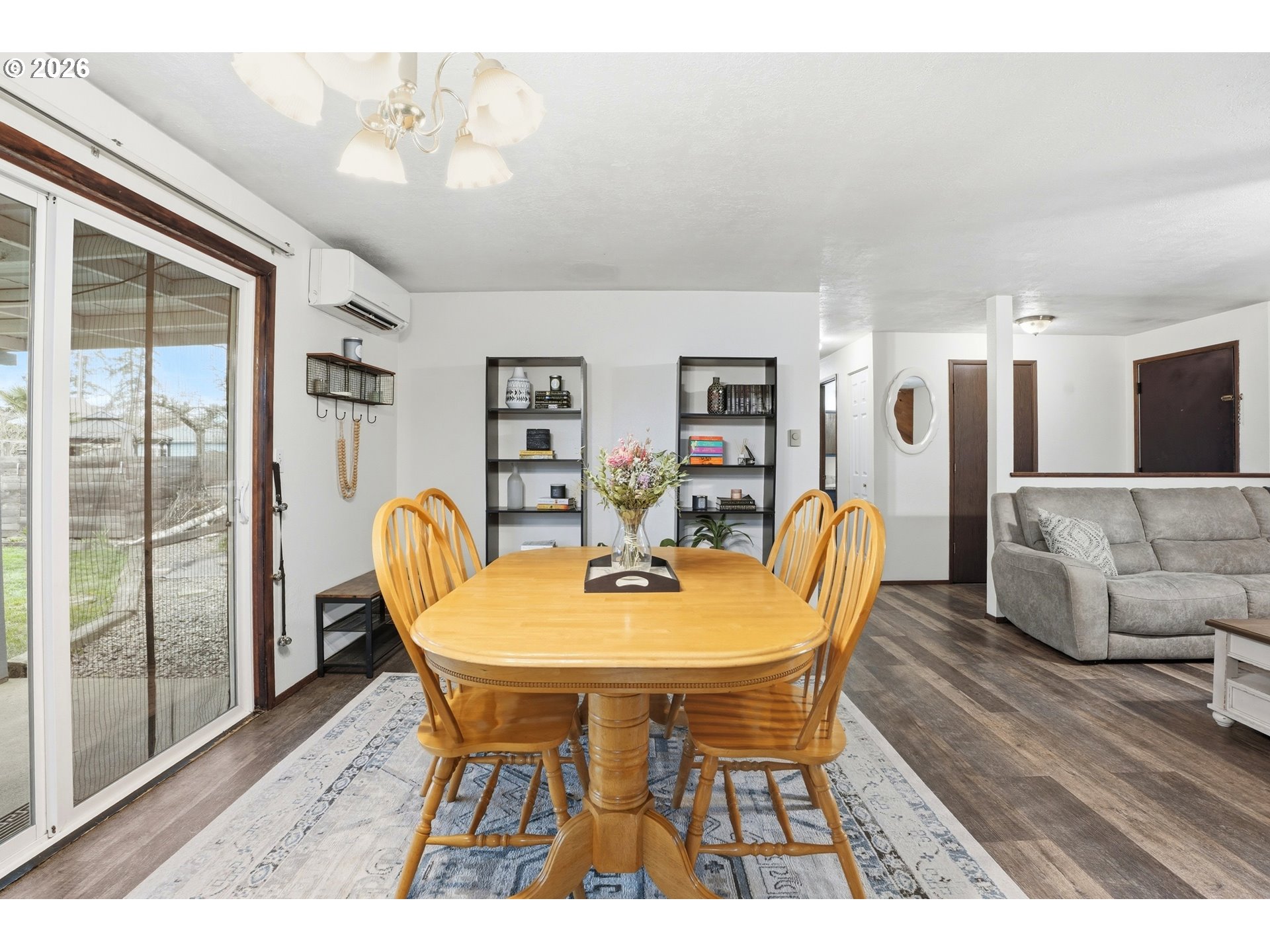 224 6th Street Dayton, OR 97114 - Photo 7 of 37 a dining room with furniture and wooden floor