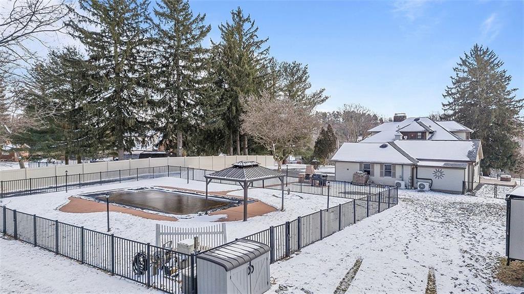 1111 Burchfield Road Allison Park, PA 15101 - Photo 47 of 50 Winter Version of pool