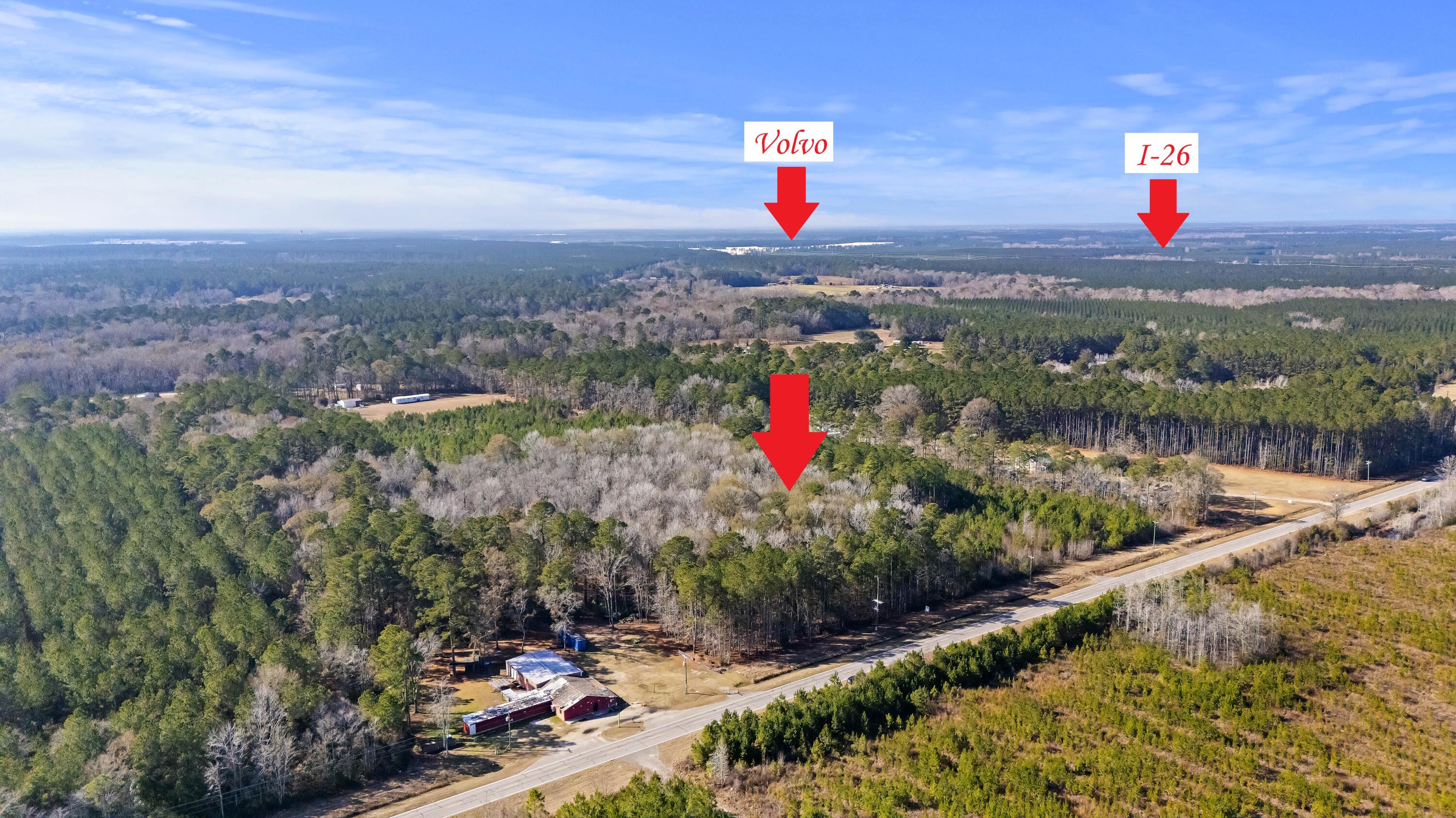 123 State Road Ridgeville, SC 29472 - Photo 2 of 13 Location to Volvo and I-26