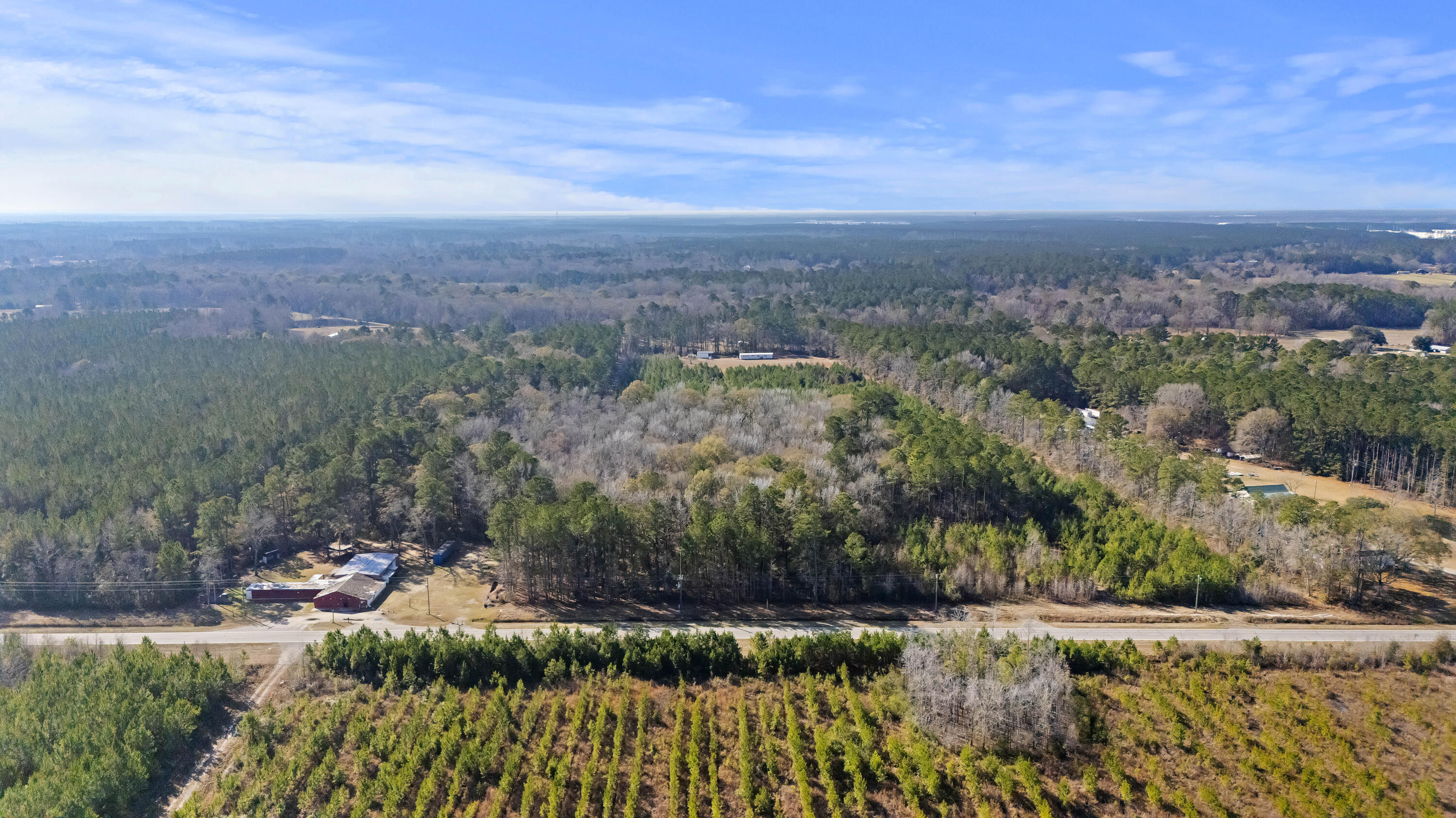 123 State Road Ridgeville, SC 29472 - Photo 8 of 13 Front Drone Shot