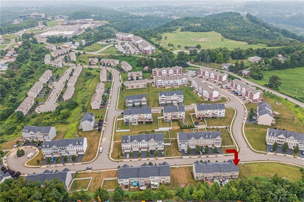 2 Truman Circle McKees Rocks, PA 15136 - Photo 25 of 26 an aerial view of residential houses with outdoor space and parking