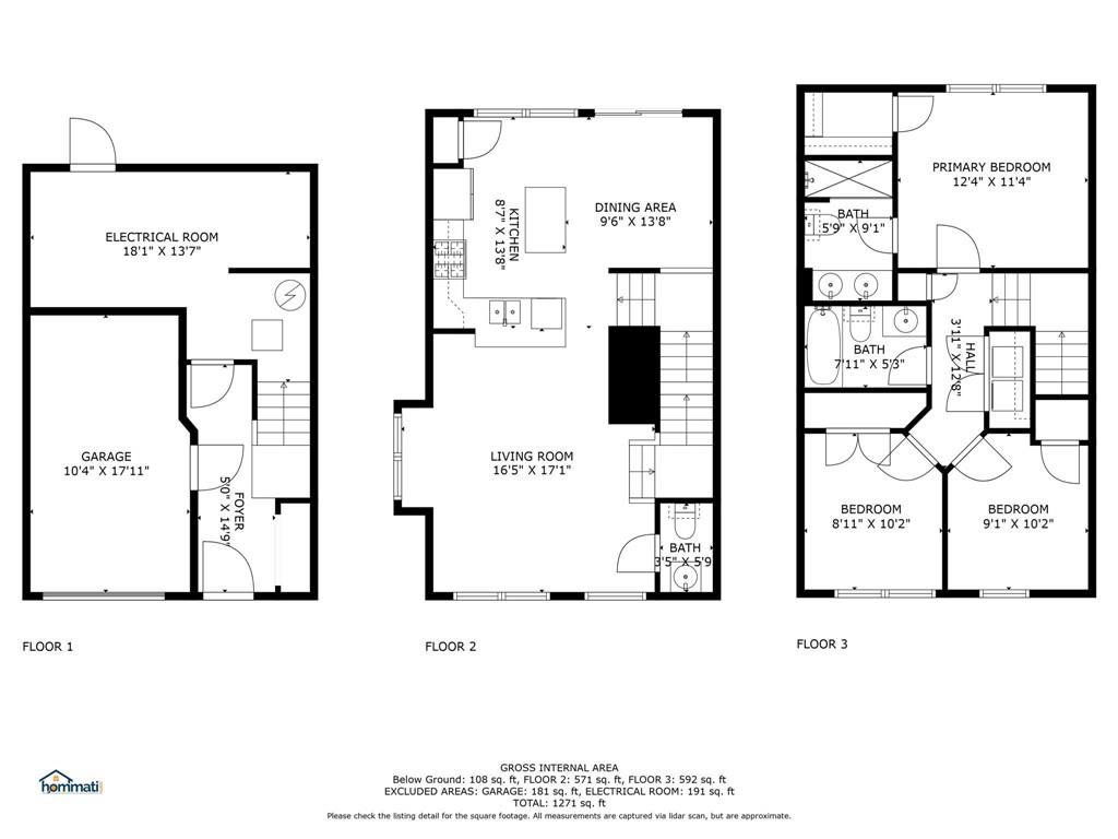 2 Truman Circle McKees Rocks, PA 15136 - Photo 26 of 26 a picture of a room with a white wall and sign