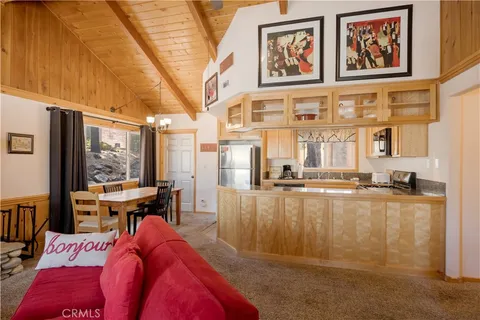 a very nice looking room with a large window