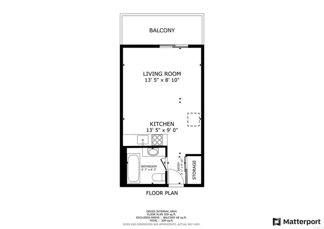 a picture of a bench in front of a wall