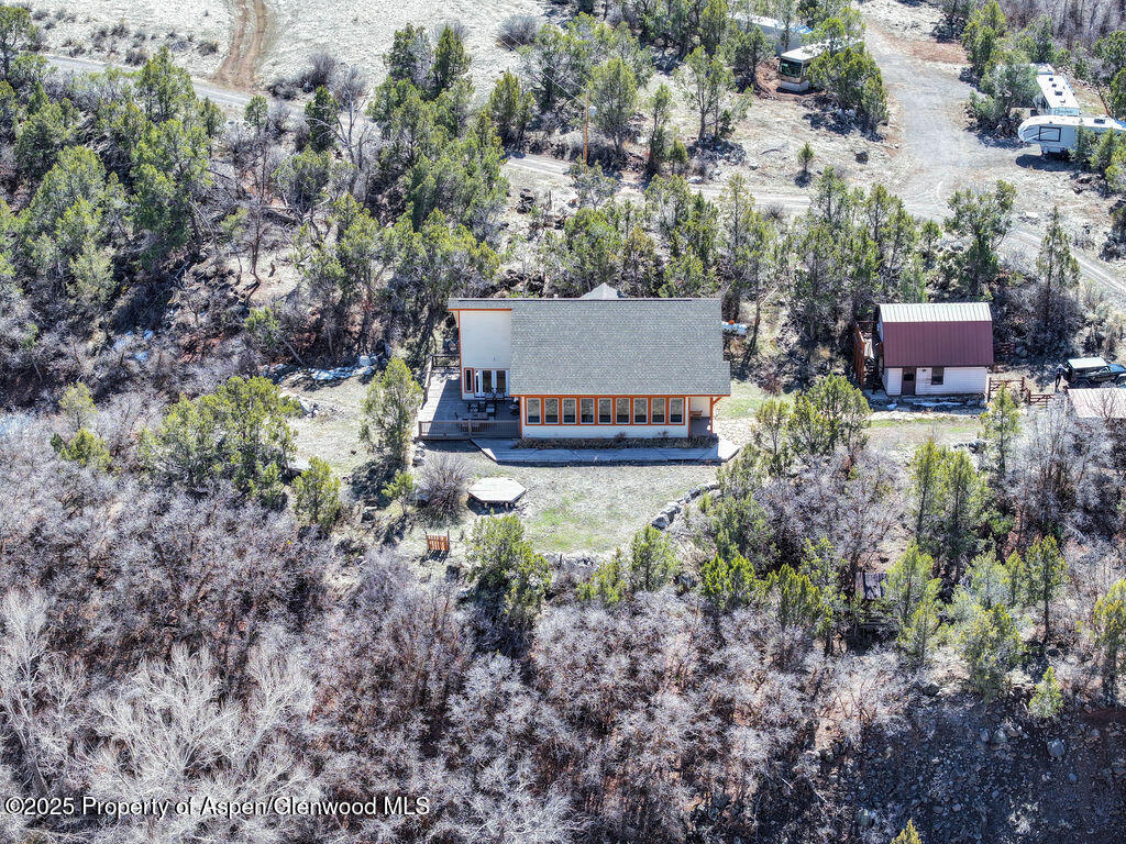 53404 Highway 330 Collbran, CO 81624 - Photo 34 of 43 a view of a house with a yard and tree s