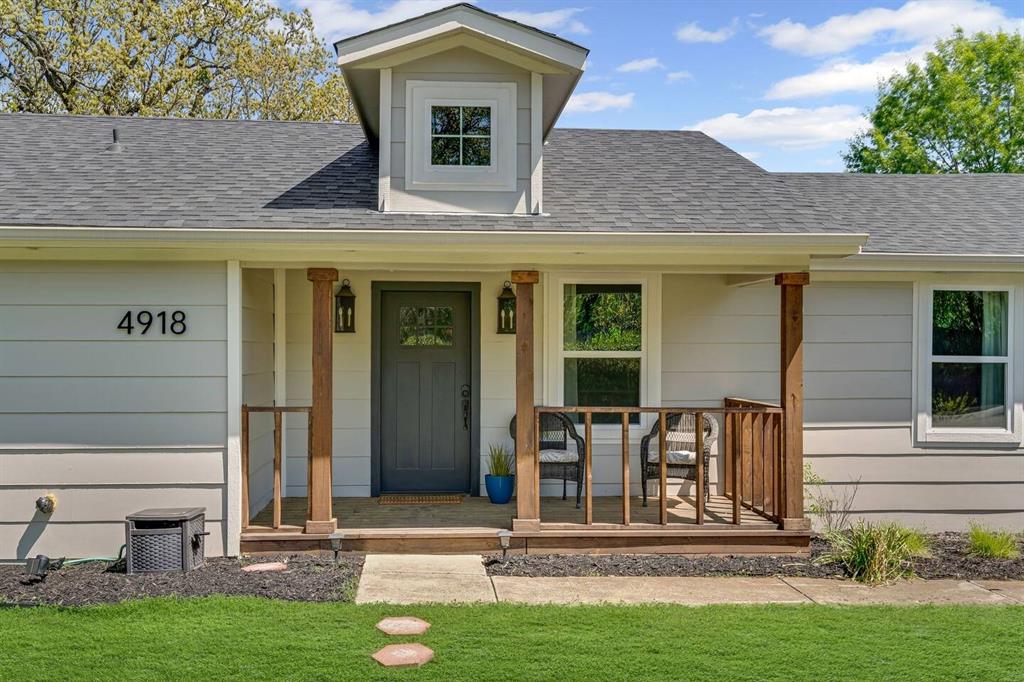 4918 Farris Road Denton, TX 76208 - Photo 2 of 28 a front view of a house with a yard