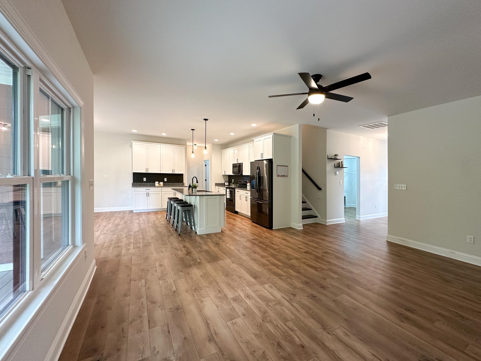 55 Mcilwee Lane Staunton, VA 24401 - Photo 14 of 40 a view of kitchen with refrigerator microwave and stove