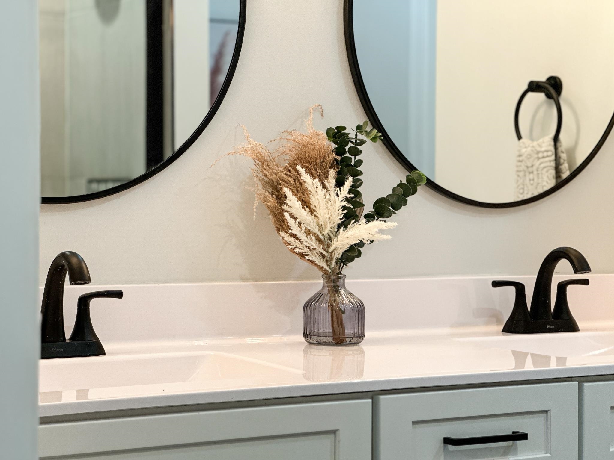 55 Mcilwee Lane Staunton, VA 24401 - Photo 33 of 40 a bathroom with a sink and a mirror