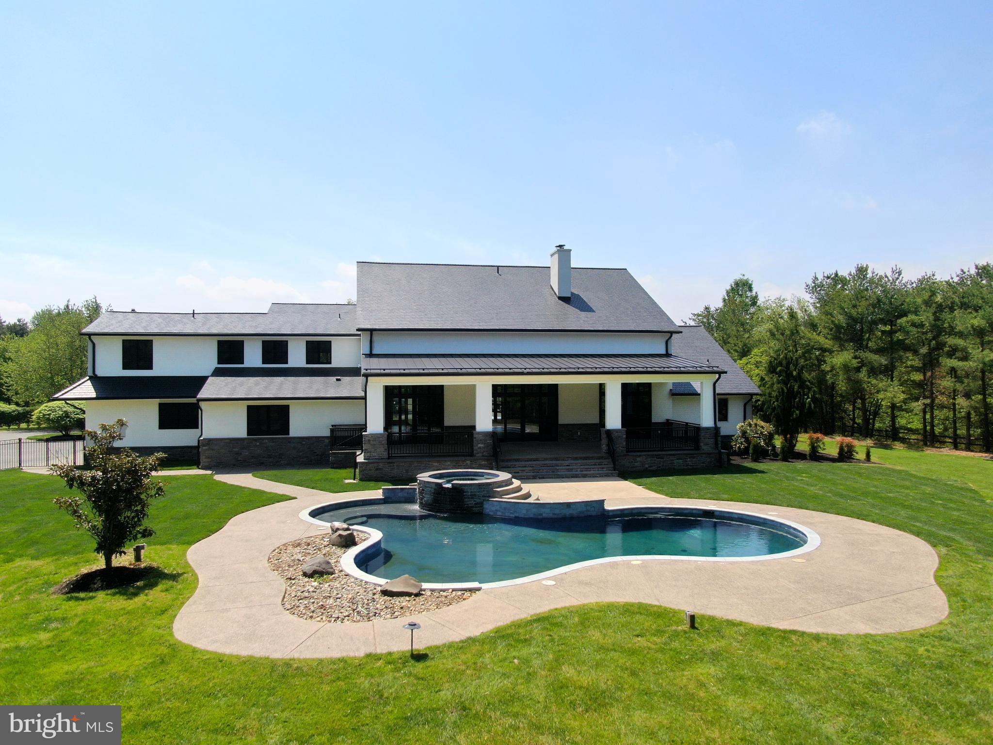 771 Allison Court Moorestown, NJ 08057 - Photo 2 of 53 Large backyard with saltwater pool