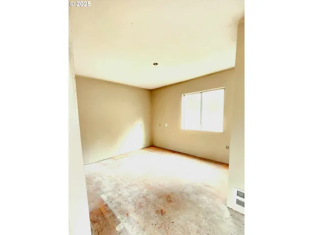 a backyard of a house