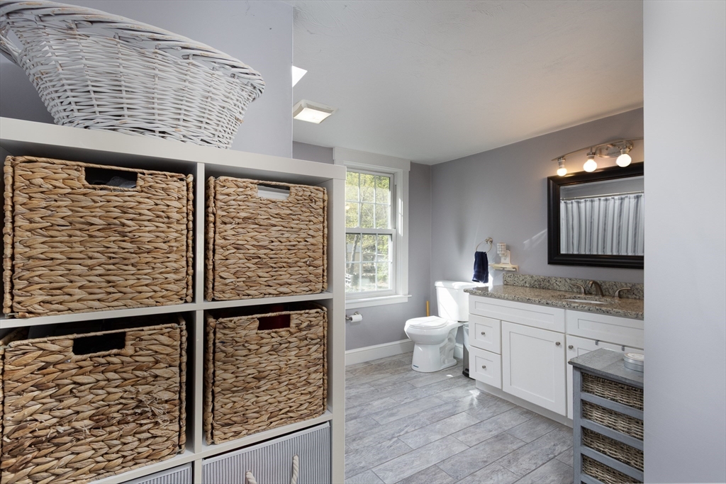 122 Wallace Road Sturbridge, MA 01566 - Photo 13 of 40 a bathroom with a toilet a sink and shower