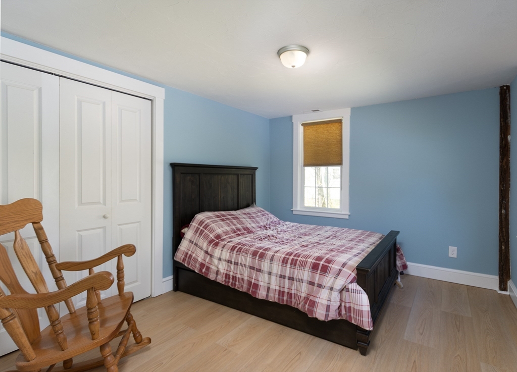 122 Wallace Road Sturbridge, MA 01566 - Photo 20 of 40 a bedroom with a bed and a window