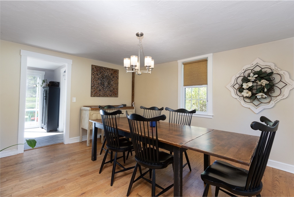 122 Wallace Road Sturbridge, MA 01566 - Photo 9 of 40 a view of a dining room with furniture and window
