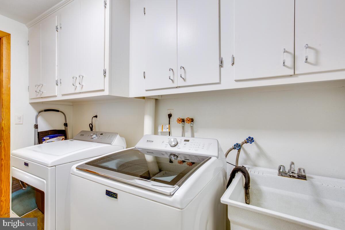 31 Cedarhill Road Randallstown, MD 21133 - Photo 45 of 64 Laundry with W/D & Utility Sink