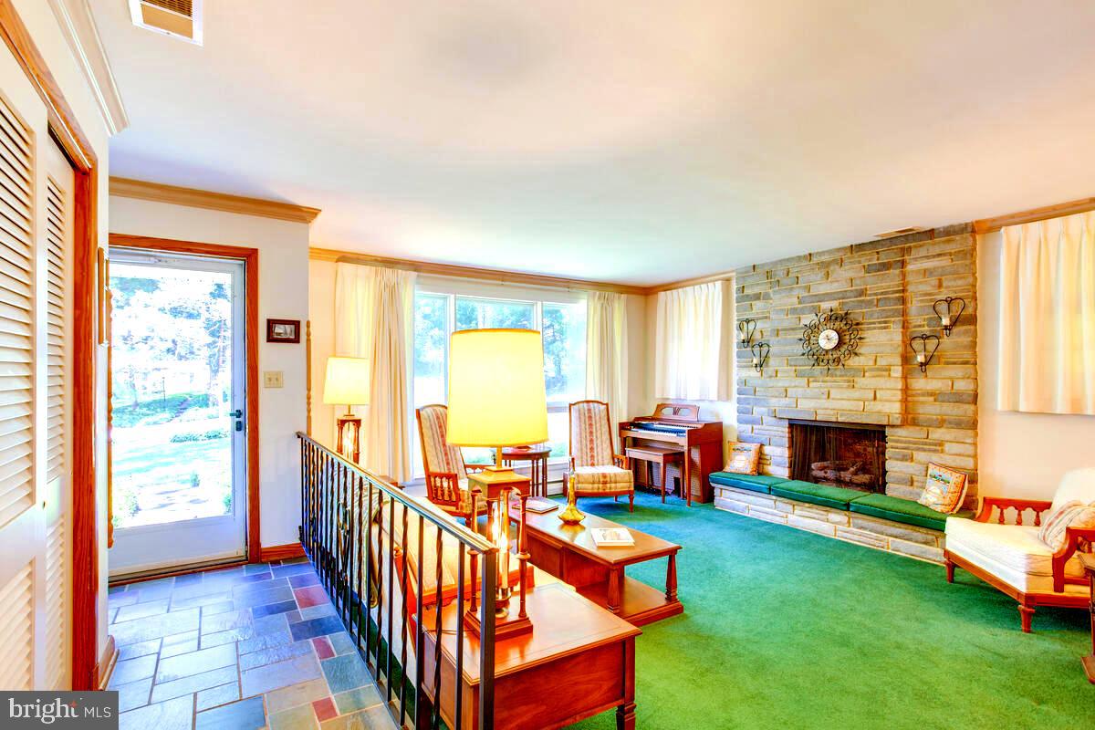 31 Cedarhill Road Randallstown, MD 21133 - Photo 9 of 64 Sunlit Sunken Living Room