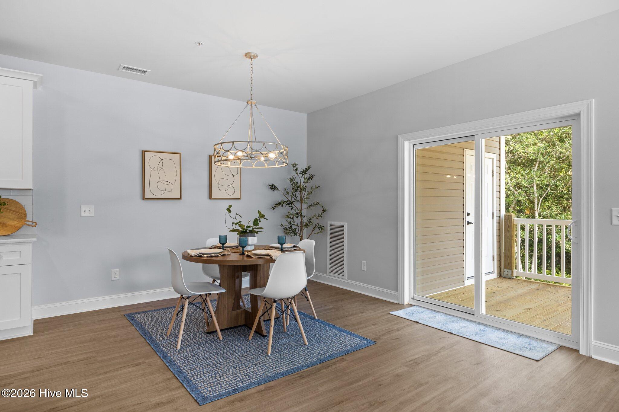 400 Lighthouse Lane, Unit B2 Cedar Point, NC 28584 - Photo 12 of 34 Dining Area