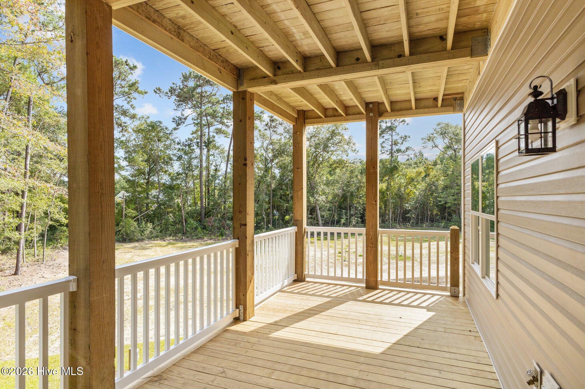 400 Lighthouse Lane, Unit B2 Cedar Point, NC 28584 - Photo 19 of 34 Covered Deck