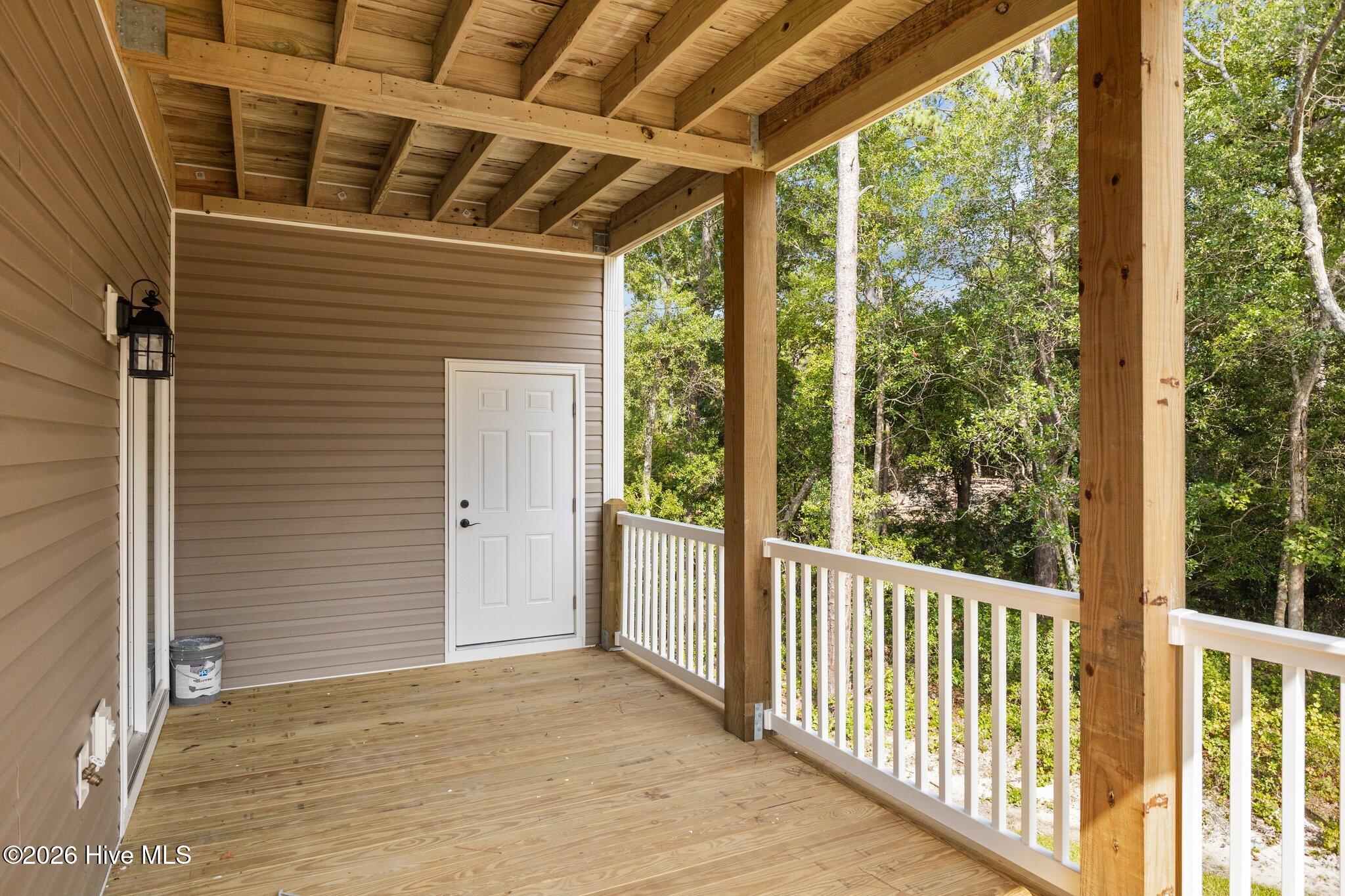 400 Lighthouse Lane, Unit B2 Cedar Point, NC 28584 - Photo 33 of 34 Covered Deck