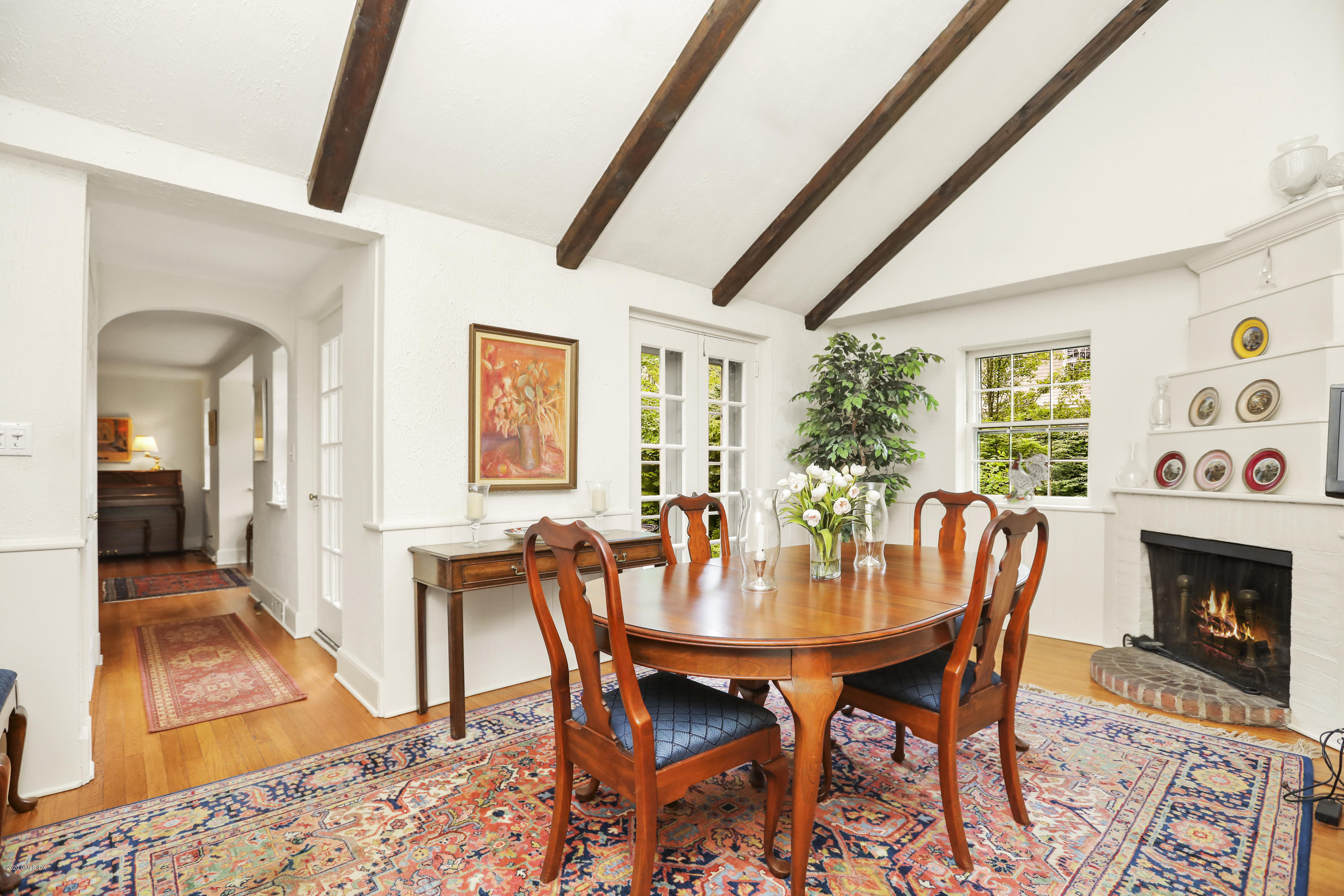 14 Hidden Brook Road Riverside, CT 06878 - Photo 7 of 13 a view of a dining room with furniture