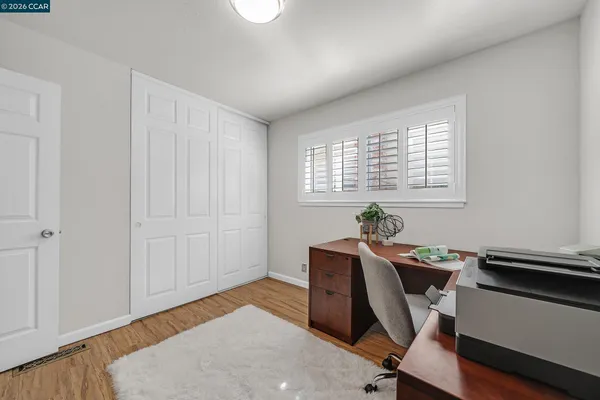 a workspace with a window