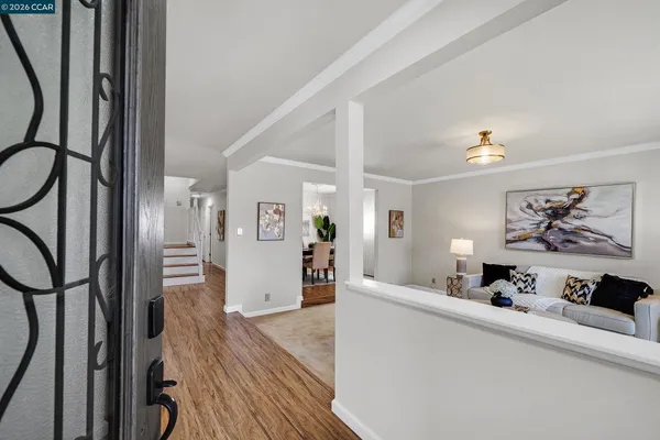 a view of a living room