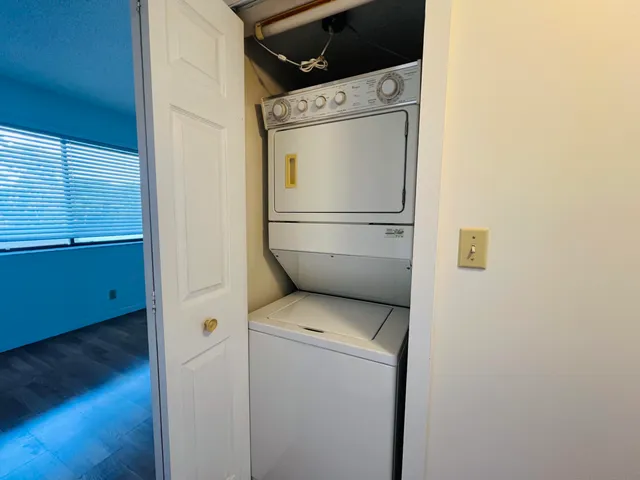 a view of an front door