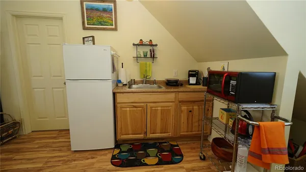 a room with storage and utility