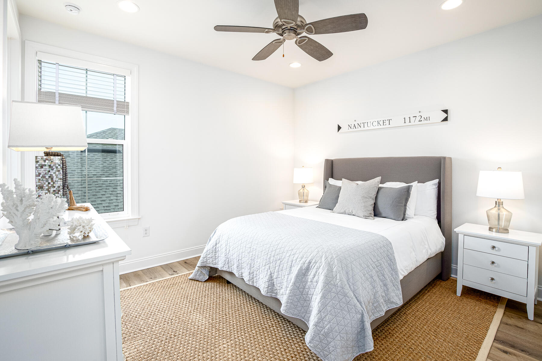 129 Windrow Way Inlet Beach Inlet Beach, FL 32461 - Photo 16 of 26 a bedroom with a bed and large window