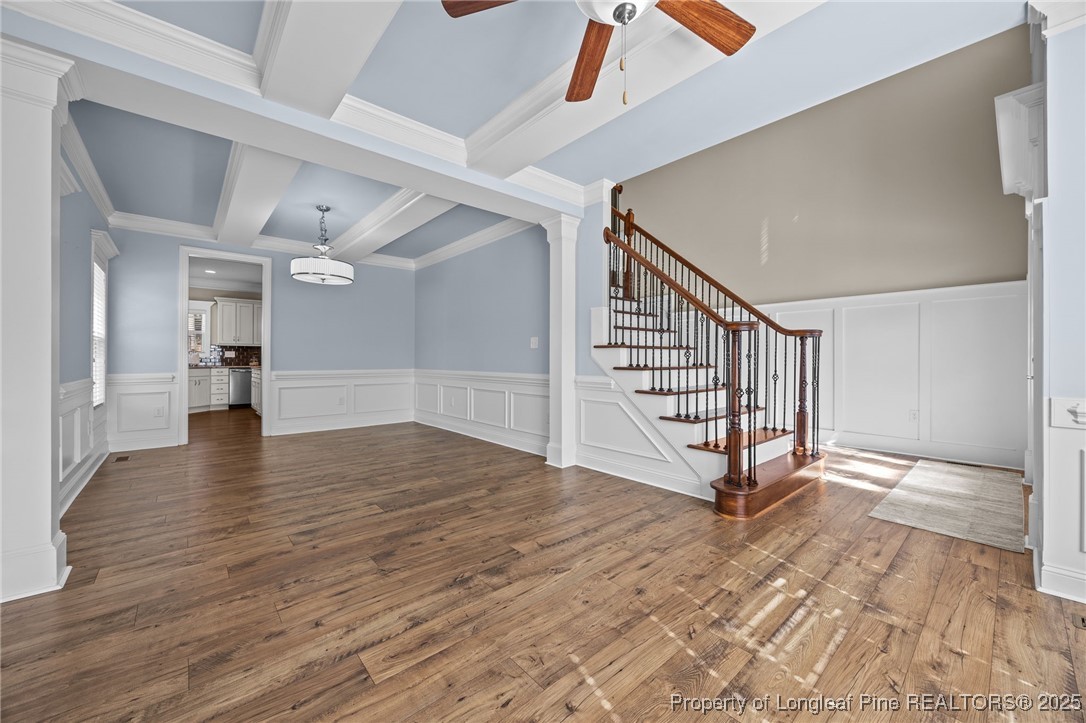 2904 Hampton Ridge Road Fayetteville, NC 28311 - Photo 10 of 50 a view of an entryway with wooden floor